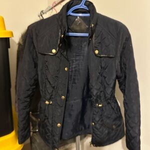 Women's Quilted Black Jacket